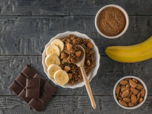 خرید گرانولا موز شکلات + قیمت فروش استثنایی